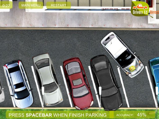 Drivers Ed Parking Game Image Drivers Ed Parking Game