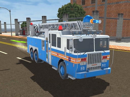 Fire Truck Driving Simulator Game Image Fire Truck Driving Simulator Game