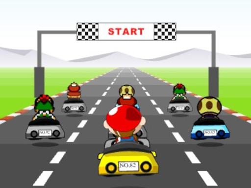 Mario Highway Racing Game