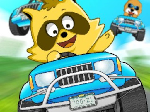Raccoon Kart Racers Game