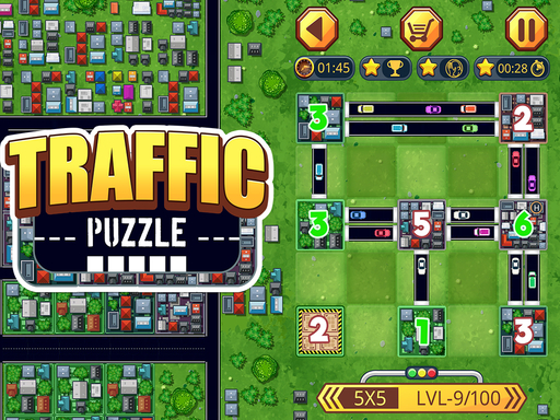 Traffic Puzzle Game